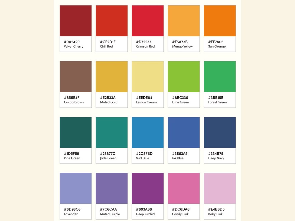 CREATIVE COLOR 20색